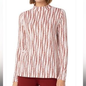 NWT Liverpool Mock Neck Long Sleeve Knit SIZE XS